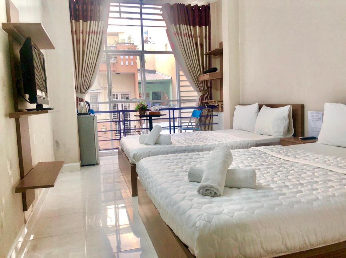 Thanhha Guesthouse At Bui Vien Walking Street Ho Chi Minh-Byen Eksteriør billede